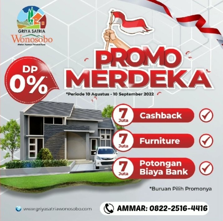 Perumahan Dijual di Wonosobo DP Suka-suka - 1