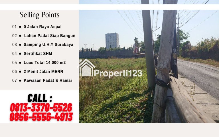 Dijual Tanah Daerah Rungkut Surabaya - 6