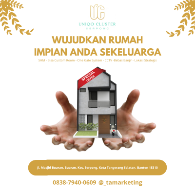 Rumah yang nyaman dengan harga terjangkau di Tangerang Selatan (Type 60/55) - 6