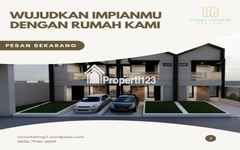 Rumah yang nyaman dengan harga terjangkau di Tangerang Selatan (Type 55/86) - 1