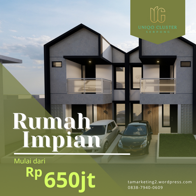 Uniqo Cluster Serpong. Hunia Termurah di Tangerang Selatan (Type 55/60) - 4