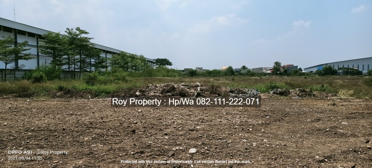 COCOK UNTUK GUDANG Dijual Tanah Kasawan Gudang di Marunda 2.8 Ha MURAH SIAP PAKAI - 2