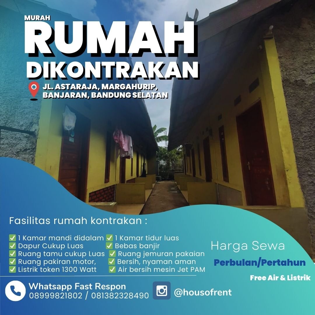 Rumah di Sewa/Kontrakan Wilayah Banjaran Bandung Selatan Jawa Barat - 16