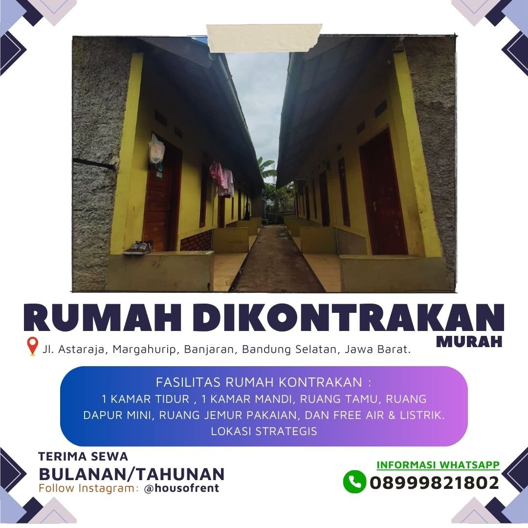 Rumah diKontrakan harga terjangkau Wilayah Banjaran Bandung Selatan Jawa Barat - 31