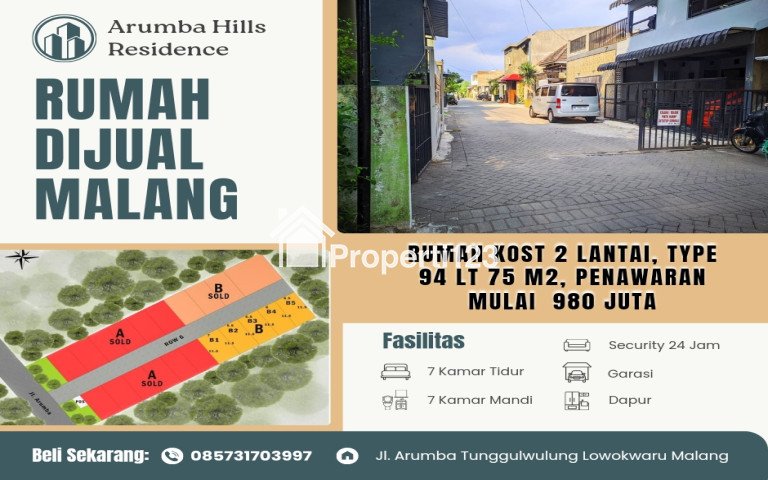 Rumah Kost Minimalis Ekonomis Strategis Malang Kota Dingin - 7