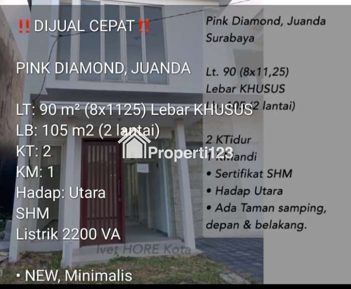 DIJUAL CEPAT!!! PINK DIAMOND, JUANDA - 1