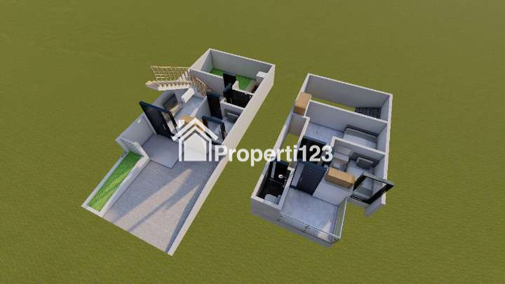 Rumah Murah Dua Lantai Mewah Di Serpong - 6