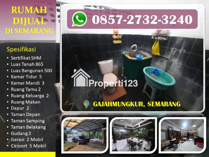 STRATEGIS, Call 0857-2732-3240, Rumah Murah Luas di Semarang - 9