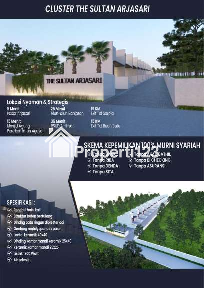 RUMAH MURAH DIJUAL KONSEP SYARIAH DI ARJASARI BANJARAN KABUPATEN BANDUNG JAWA BARAT - 4