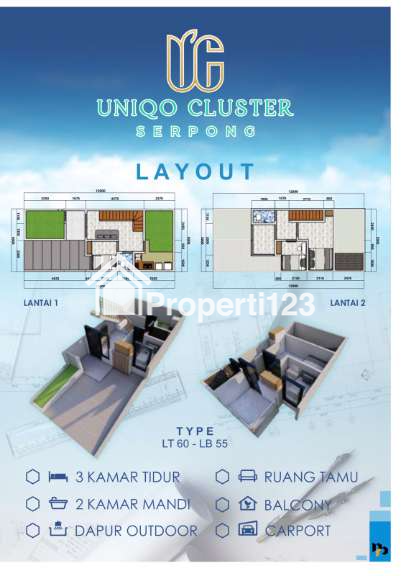 Rumah Murah Dan Baru  Minimalis Dengan Lingkungan NYaman Di Serpong - 4