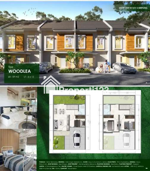 Jual Rumah Paradiso Serpong City 2 Ecoardence Harga Perdana Cukup 10 Juta Akad - Tangerang Selatan Banten - 6