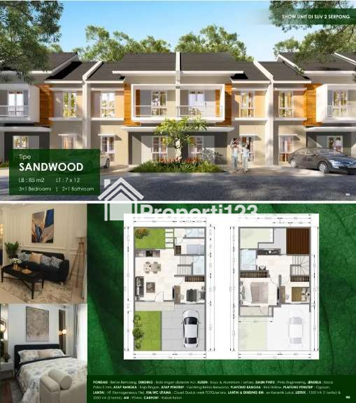 Jual Rumah Paradiso Serpong City 2 Ecoardence Harga Perdana Cukup 10 Juta Akad - Tangerang Selatan Banten - 5