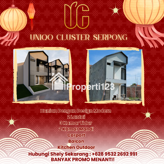 Uniqo Cluster Serpong Rumah Baru dan Murah Serpong Tangsel - 1