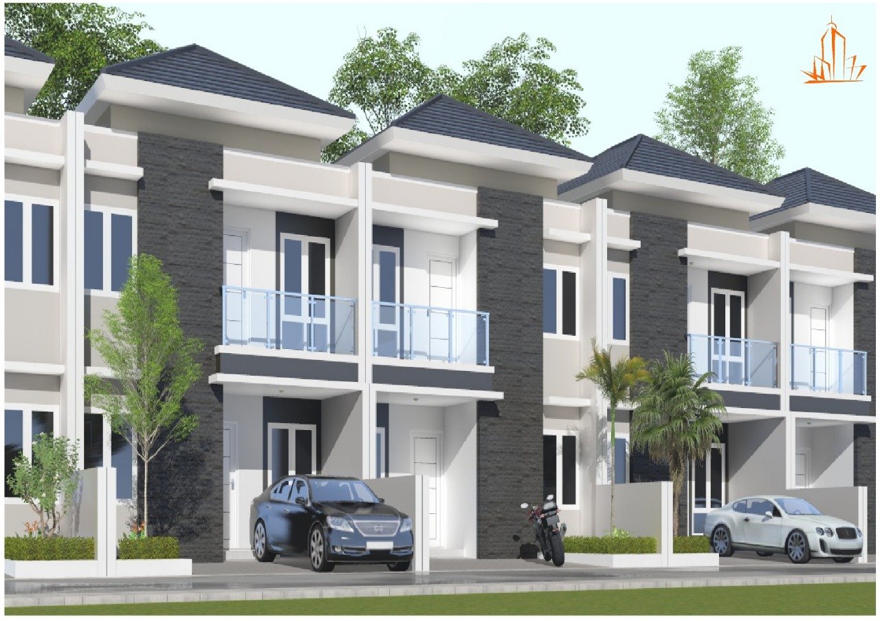 rumah 2 lantai kpr pribadi dp 400 jt angsuran 4 jt an flat sampai lunas bisa bantu urus kpr bank sampai selesai - 1