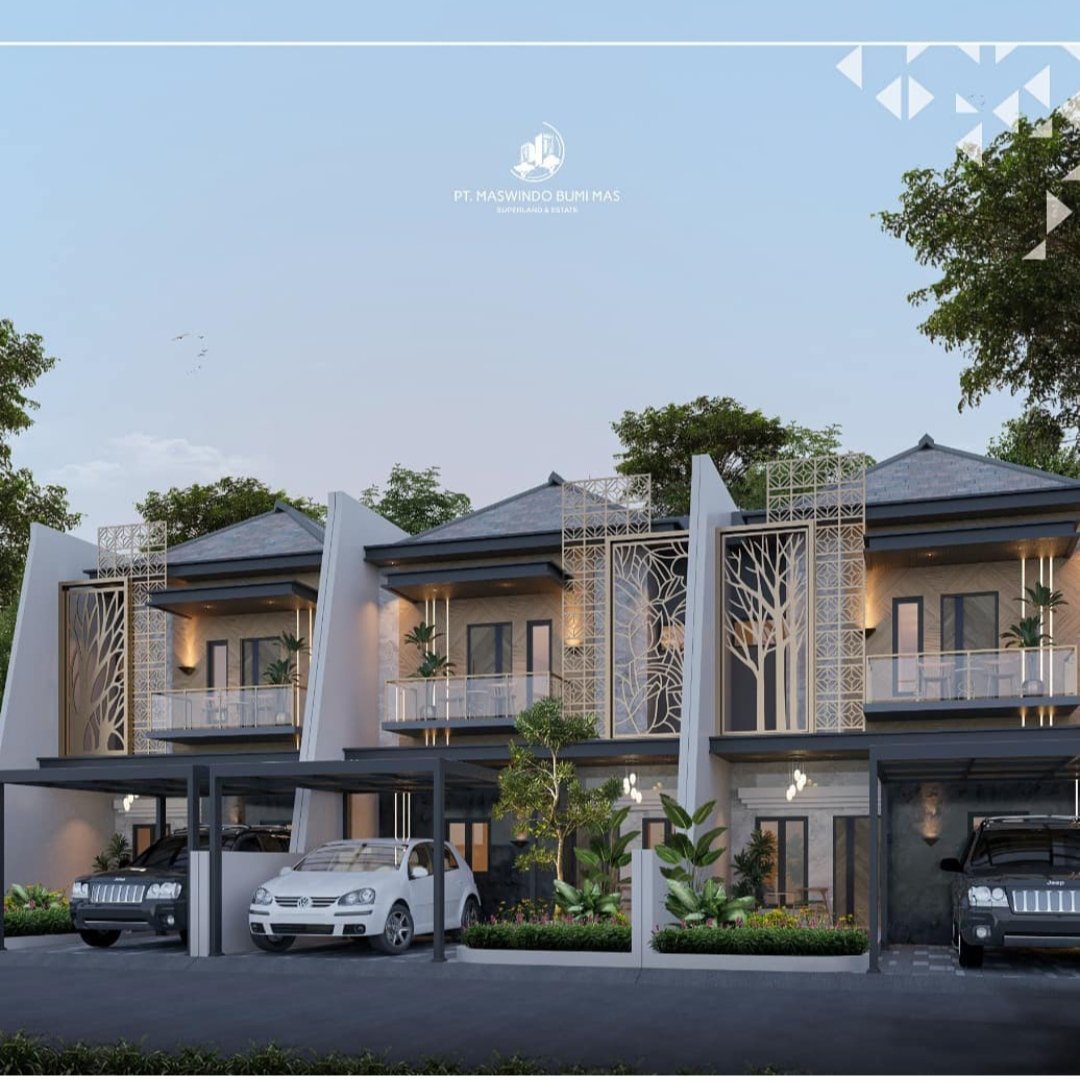 Dijual Rumah Cluster Mewah Desain by PT.MASWINDO BUMI MAS Sidoarjo - 6