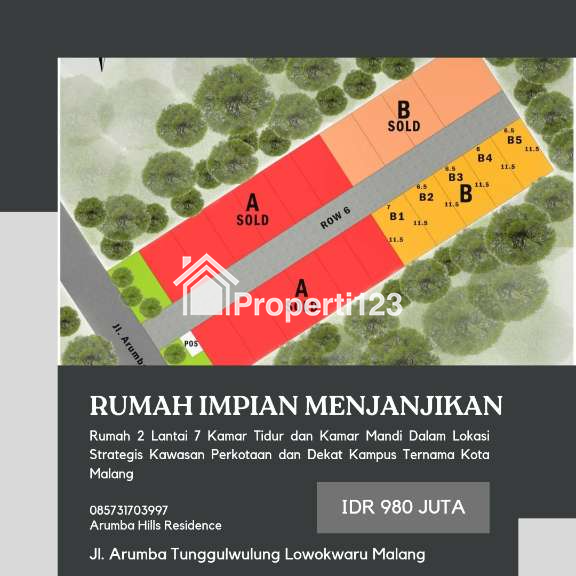 Rumah Kost Kota Malang Dekat Kampus Dan Fasilitas Umum - 5