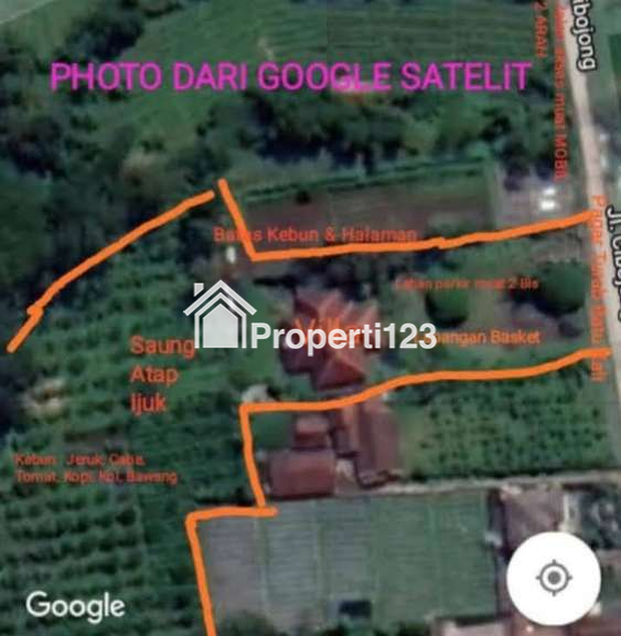 DIJUAL RUMAH & KEBUN LUAS : RUMAH MODEL PANGGUNG KOLONIAL BETAWI (SEMI VILLA), DIKAKI GUNUNG PAPANDAYAN, CISURUPAN, GARUT, JAWA BARAT - 18
