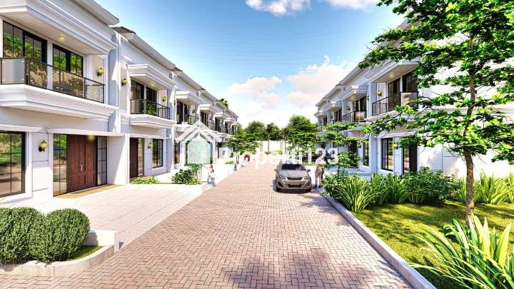 Rumah mewah baru 2 lantai dalam clsuter di klender duren sawit - 1