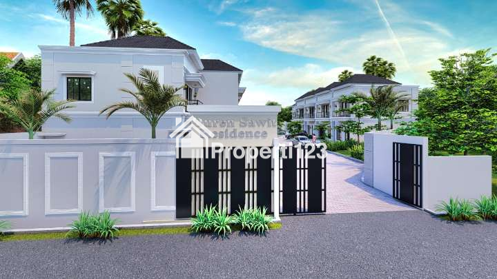 Rumah mewah baru 2 lantai dalam clsuter di klender duren sawit - 4