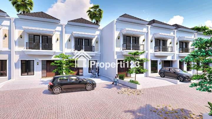 Rumah mewah baru 2 lantai dalam clsuter di klender duren sawit - 3