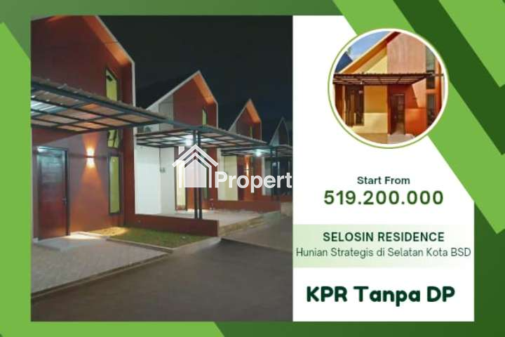 RUMAH MURAH KPR TANPA DP TANGERANG SELATAN - 1