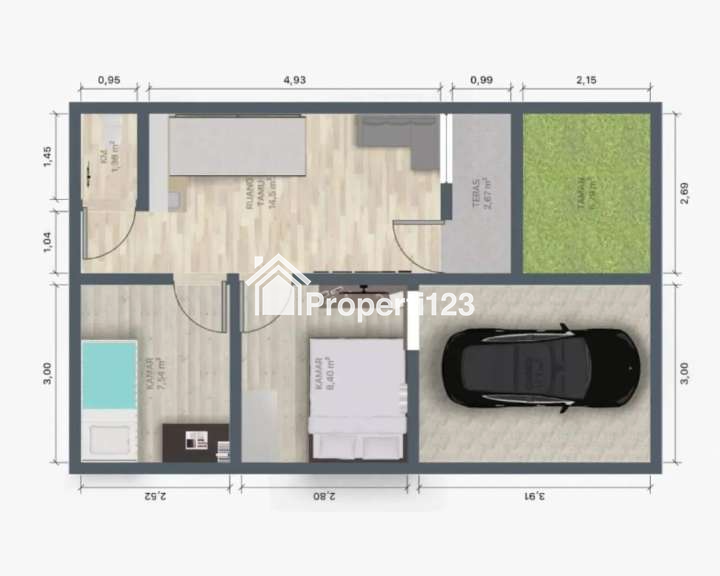 RUMAH MURAH KPR TANPA DP TANGERANG SELATAN - 8