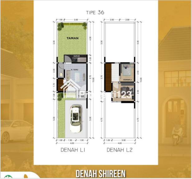 INVESTASI RUMAH VILLA SYARIAH TERMEWAH DI KOTA CIMAHI TANPA BI CHECKING 650 JT ALL IN - 2