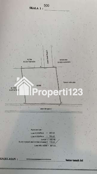 DIJUAL Tanah di Jalan Bangka, Kemang, Jakarta Selatan - 4