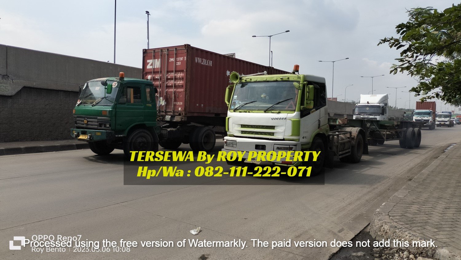 TERBUKTI TERSEWA Tanah di Cakung Cilincing 2.1 Ha ADA BANGUNAN GUDANG DI PINGGIR TOL CAKUNG - 24