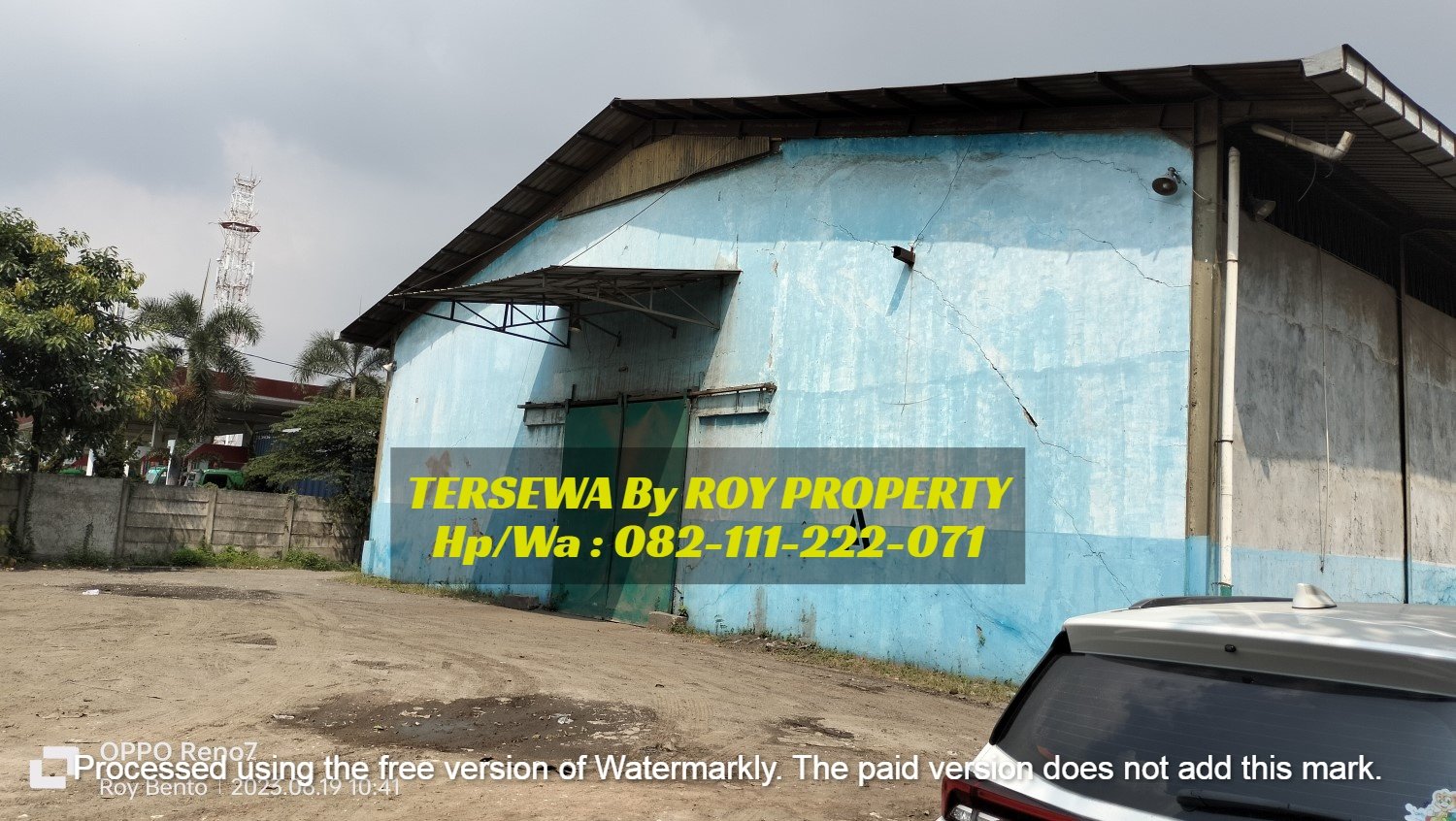TERBUKTI TERSEWA Tanah di Cakung Cilincing 2.1 Ha ADA BANGUNAN GUDANG DI PINGGIR TOL CAKUNG - 2