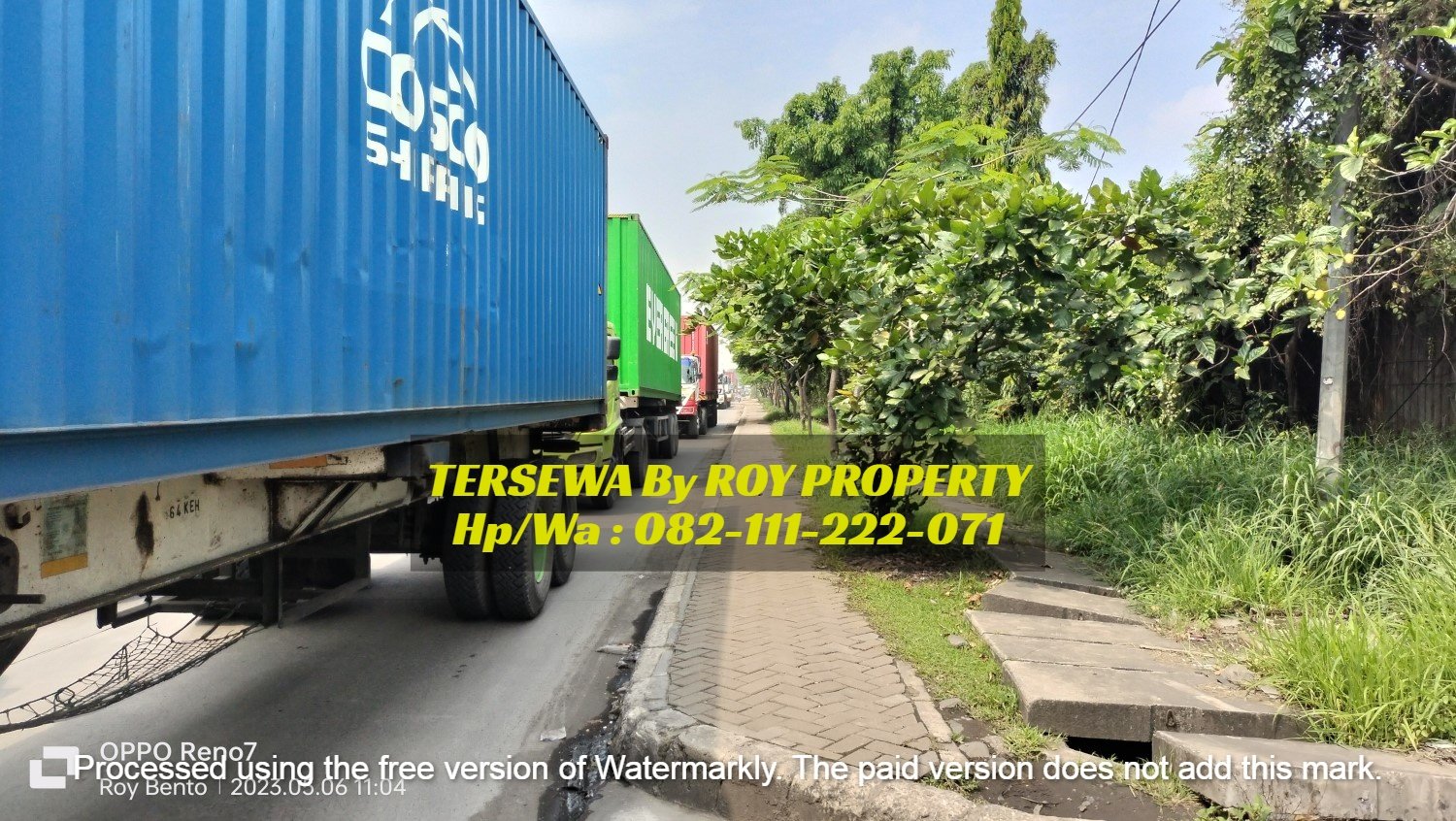 TERBUKTI TERSEWA Tanah di Cakung Cilincing 2.1 Ha ADA BANGUNAN GUDANG DI PINGGIR TOL CAKUNG - 30