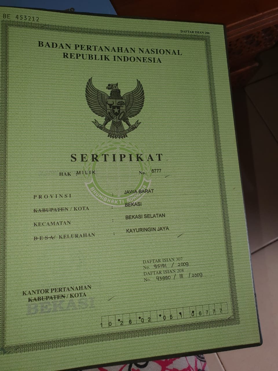 Rumah 1 Lantai Pusat Kota Bekasi Strategis - 4