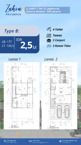 Zahra Residence Jagakarsa Jakarta Selatan Hunian Nyaman dan Prestige untuk Keluarga - 3