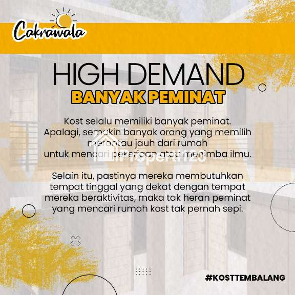 Kost Murah 2 Lantai Inden Bangun di Bulusan Area Kampus Undip Tembalang - 2