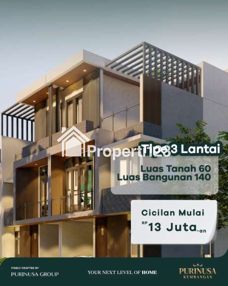 Dijual Rumah Primary 3 lantai di Puri Kembangan, Jakarta Barat - 3