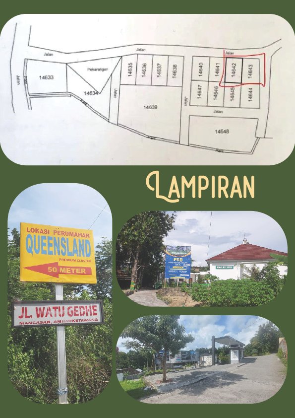 Tanah SHM Tanah Pekarangan Siap Bangun 2 Kavling Pecah Sertifikat - 45