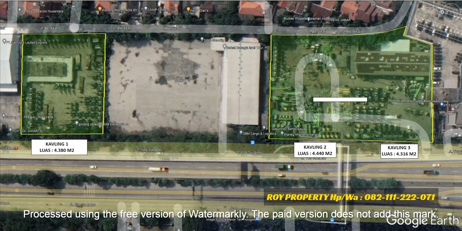 TERMURAH Disewakan Tanah di Yos Sudarso Jakarta Utara 4.440 m2 DEKAT PELABUHAN TG. PRIOK - 26