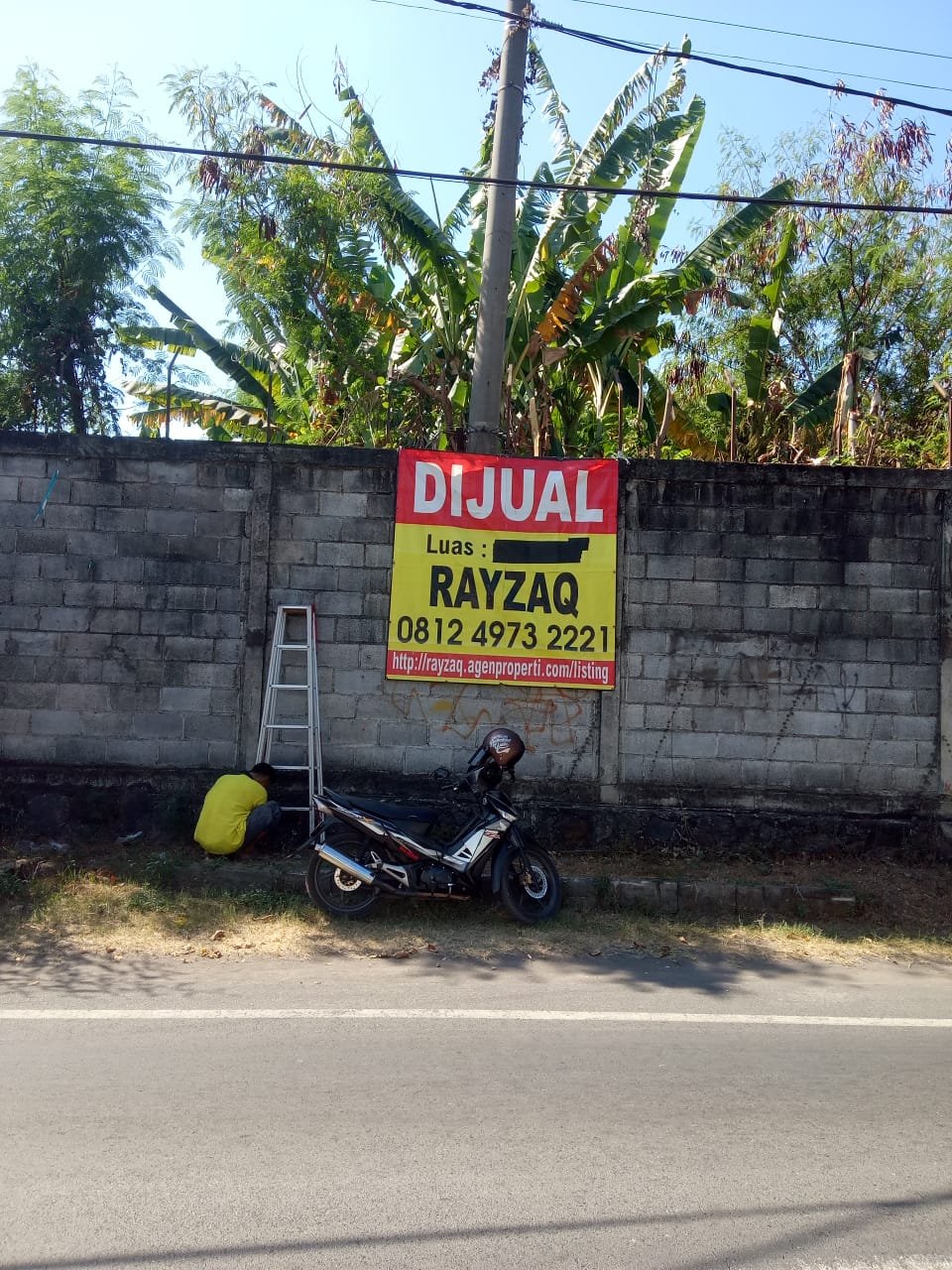 DIJUAL MURAH TANAH LEBAR DI TEPI JALAN DEKAT BANK BCA PUSAT PASURUAN KOTA, JATIM - 8