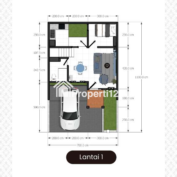 Rumah Eropa Modern 2 Lantai Lokasi Strategis Pintu Gerbang Sidoarjo - 5