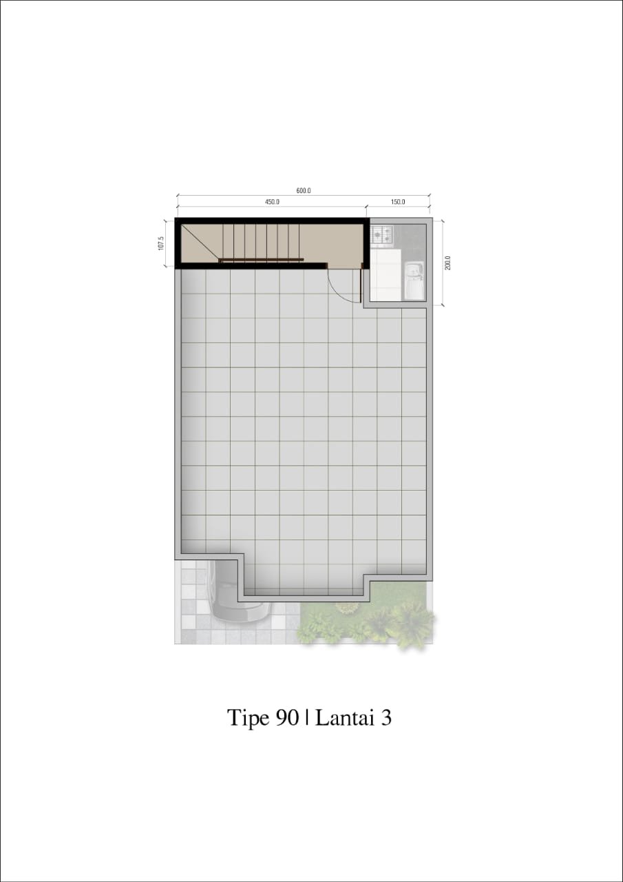 Dijual Rumah Cluster Project PERKUTUT PALACE Medan Sumatera Utara - 4