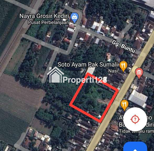 Tanah Gudang Jalur Provinsi di Ngadiluwih, Kediri, Jawa Timur - 6