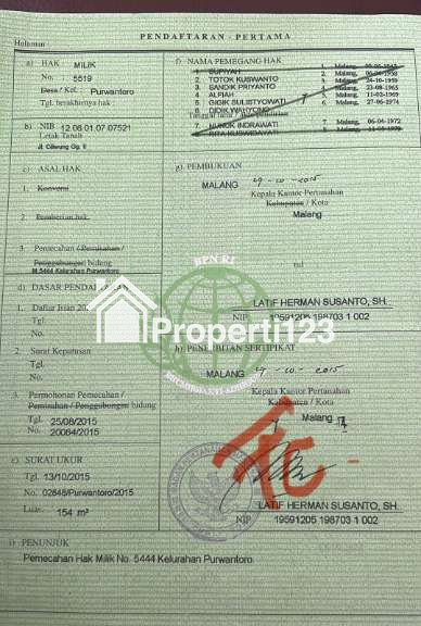 Rumah Mewah 2 Lantai FULL FURNISHED Siap Huni Ciliwung Kota Malang - 8