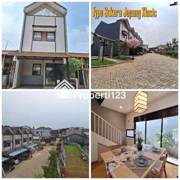 S675.Rumah 3 Lantai Rooftop Nuansa Jepang Full Furnished di Pamulang Tangsel - 2