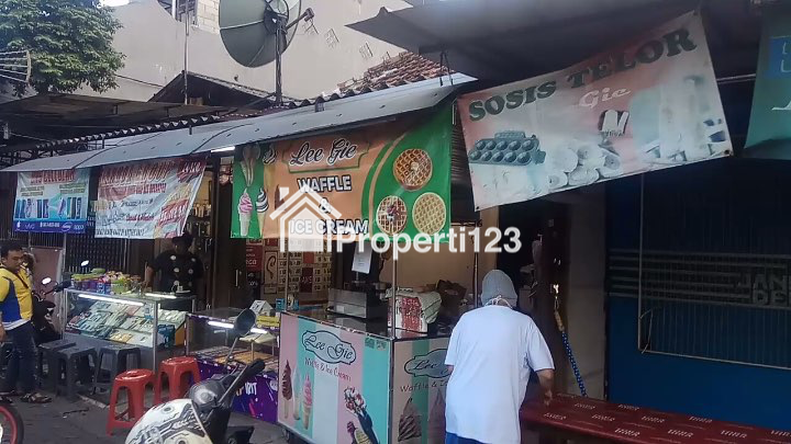 Rumah Hitung Tanah Pinggir Jalan Kramat Sentiong Ramai 24 Jam - 3