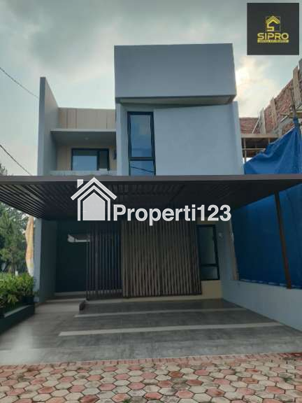 S677.Rumah 2 Lantai Konsep Industrialis DP 0% free biaya-biaya Dekat Tol Gaplek di Cinangka Sawangan Depok - 6