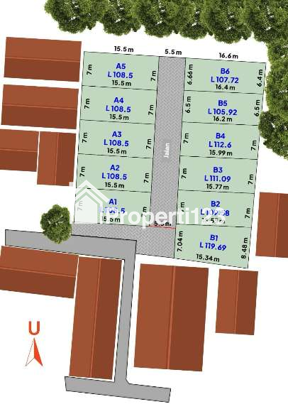 Tanah Kavling Murah di Selomartani Kalasan Sleman - 3