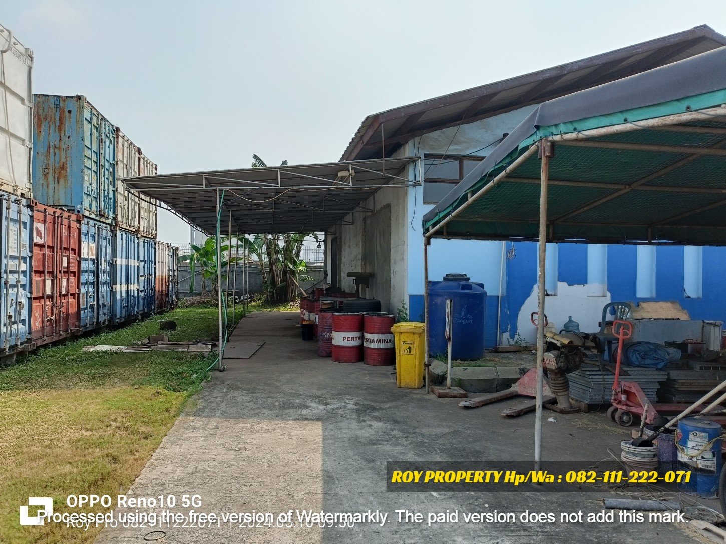 MURAH LENGKAP Tanah Gudang Workshop dan Gedung Kantor 2 Lt di Cakung Cilincing 8.500 m2 Dalam Satu Area - 18