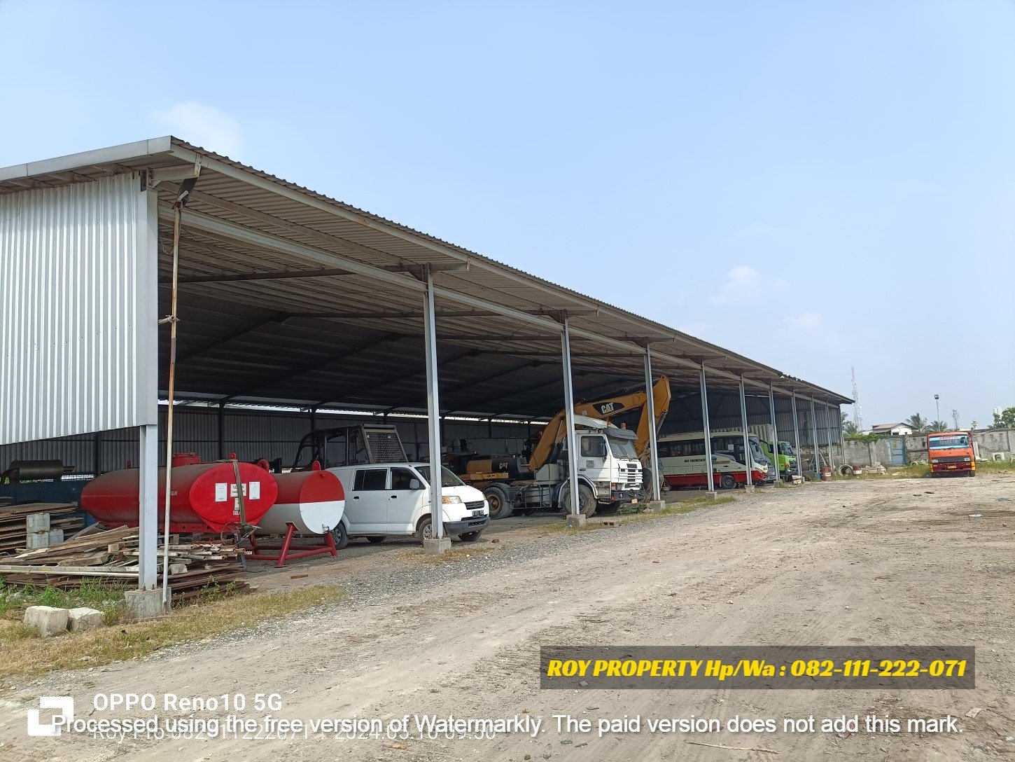 MURAH LENGKAP Tanah Gudang Workshop dan Gedung Kantor 2 Lt di Cakung Cilincing 8.500 m2 Dalam Satu Area - 20