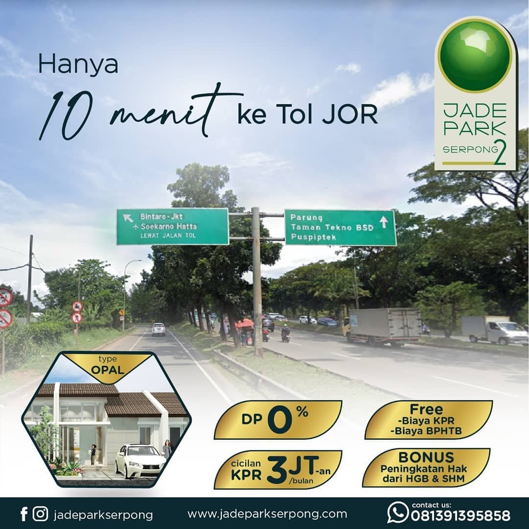 Dijual Rumah Baru Hanya 10 Menit dari BSD di JadePark Serpong 2 Bogor - 4