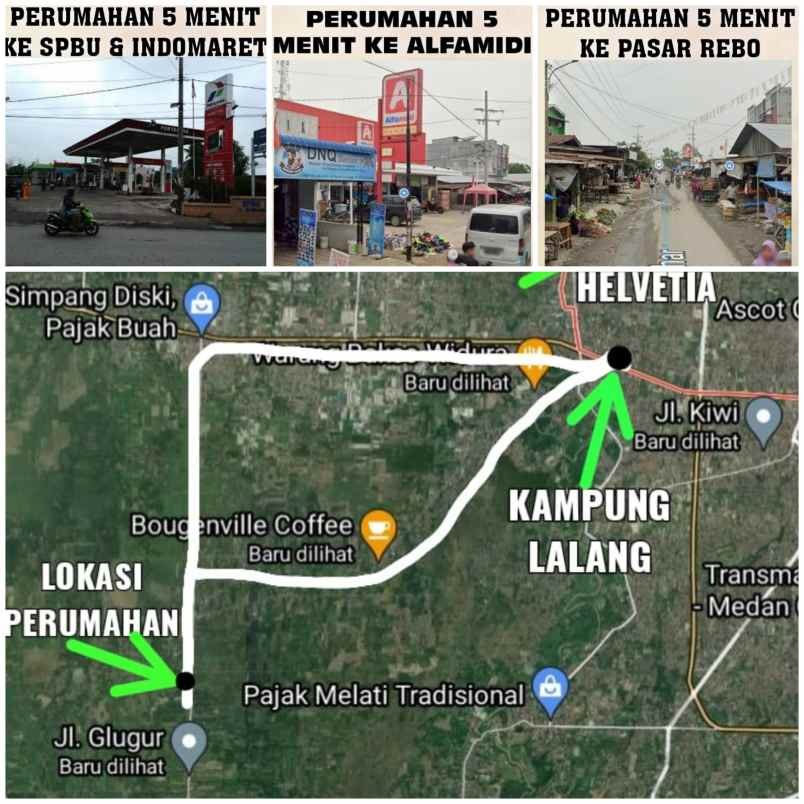 Dijual Perumahan rumah Subsidi bintang mencirim 2 di Daerah sei mencirim 15 menit ke Sunggal Dp 1 juta - 14